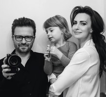 Agnieszka Maciąg, Robert Wolański z córką Viva! 24/2015