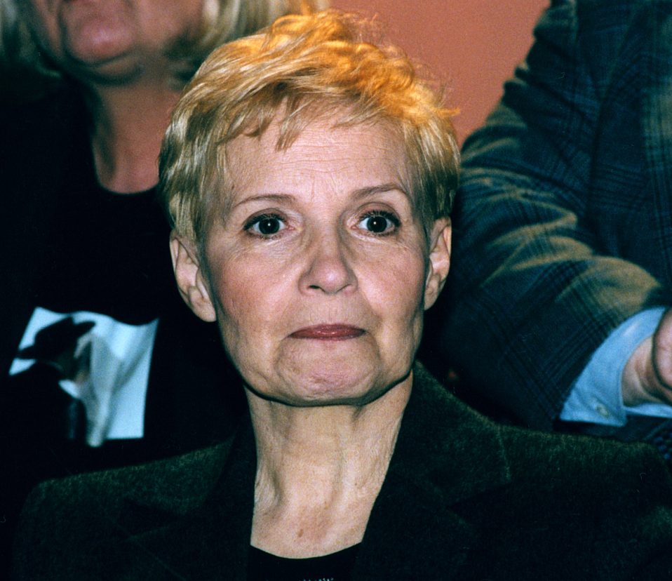 Edyta Wojtczak, prawdopodobnie spotkanie w Telewizji Polskiej, TVP, Polska 1999
