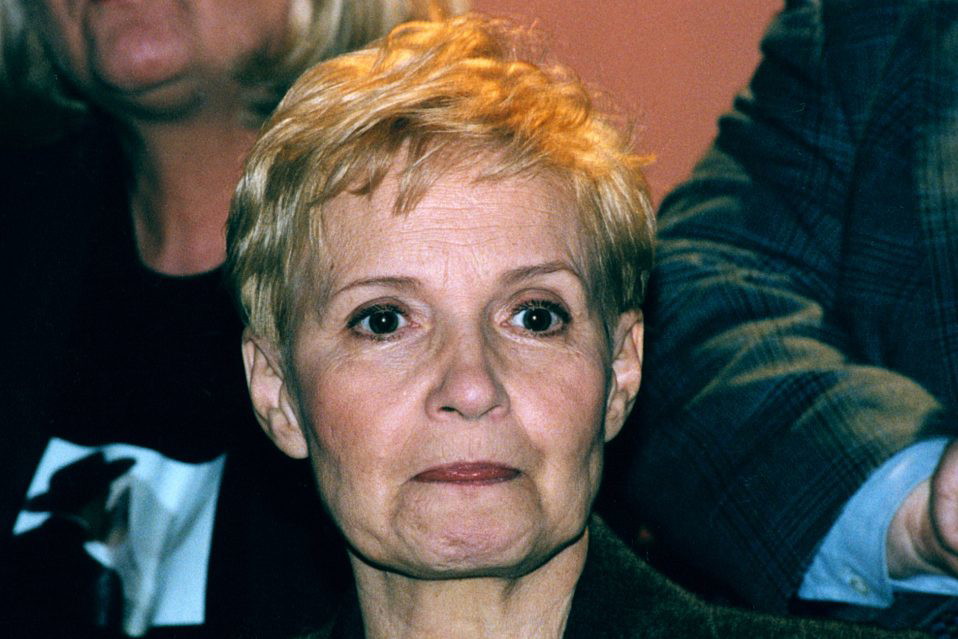 Edyta Wojtczak, prawdopodobnie spotkanie w Telewizji Polskiej, TVP, Polska 1999