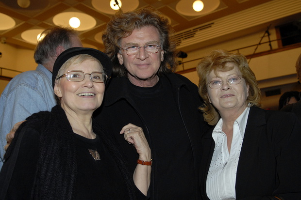 Edyta Wojtczak, Zbigniew Wodecki, Stenia Kozłowska, Jubileusz Alicji Majewskiej i Włodzimierza Korcza, listopad 2006