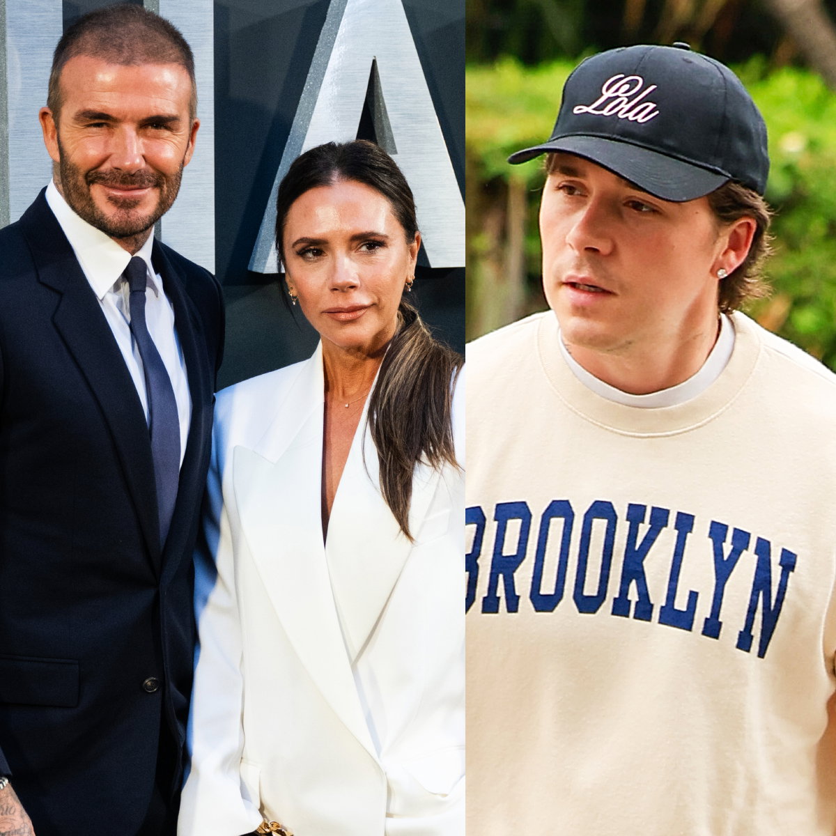 David Beckham, Victoria Beckham, Brooklyn Beckham