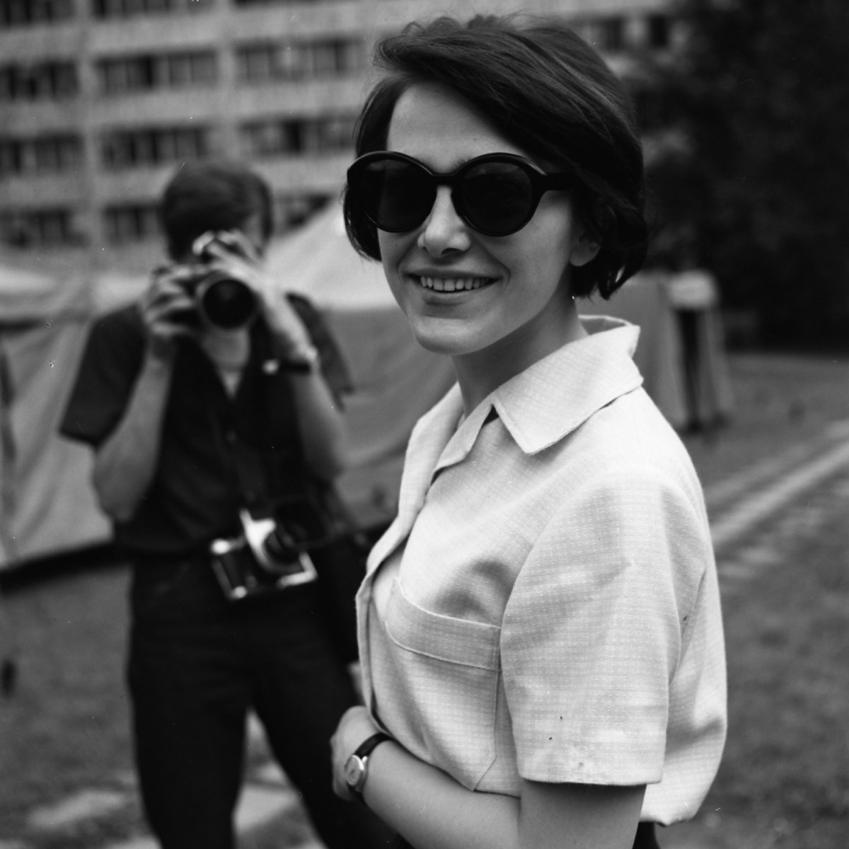 jamniki (2) - Irena Jarocka, Opole, 06.1968. VI Krajowy Festiwal Polskiej Piosenki