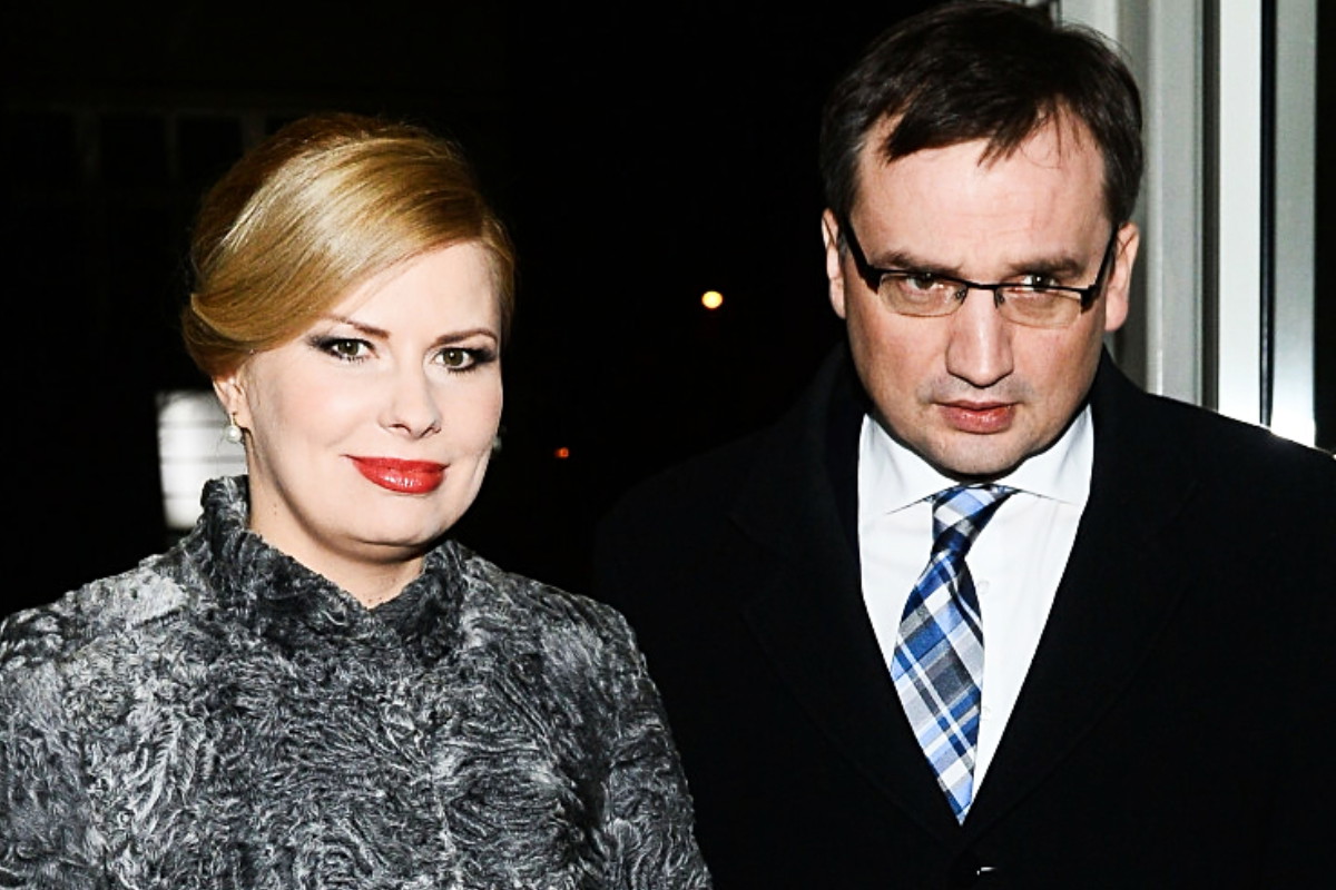 Zbigniew Ziobro z żoną, Prezydent Duda "Czlowiekiem wolnosci 2015 tygodnika wSieci"
