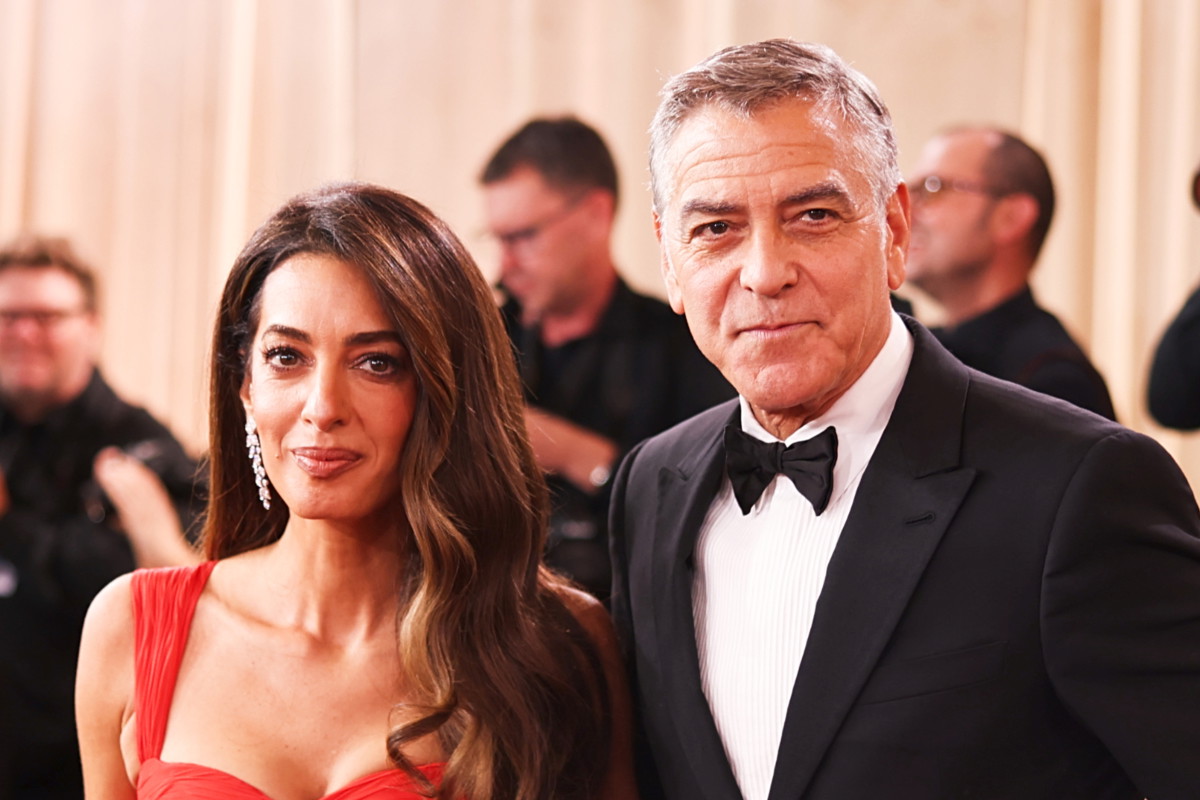 George i Amal Clooney na Złotych Globach 2026