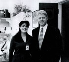 jamniki (2) - Bill Clinton i Monica Lewinsky 1998 r.