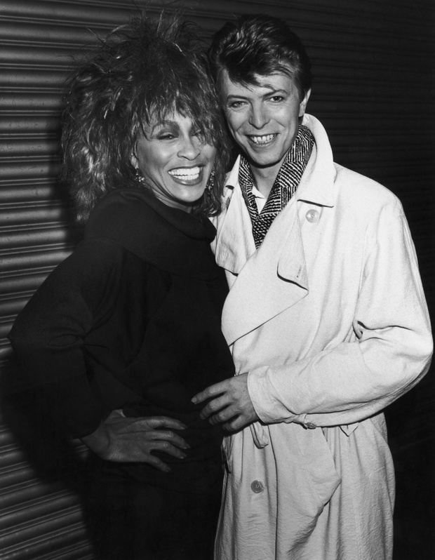 Tina Turner, David Bowie, 1985.