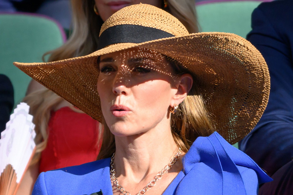 Kate Middleton, Księżna Kate, Londyn, Wielka Brytania, Wimbledon, 13.07.2025 r. - jamnik