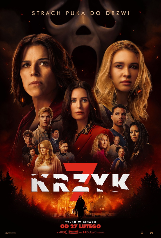 'KRZYK 7' - plakat PL