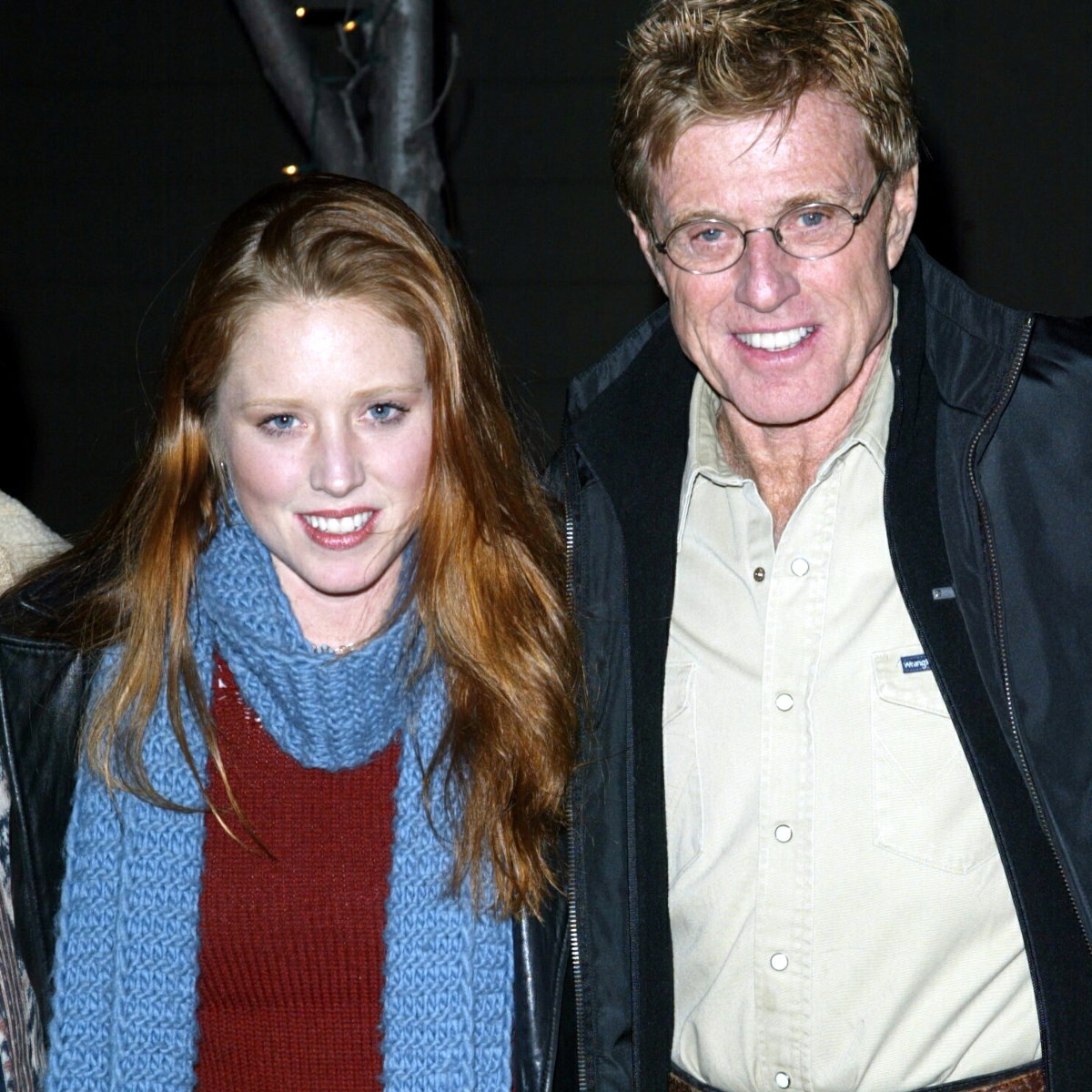 jamniki (2) - Robert Redford i Amy Redford, 2003 r.