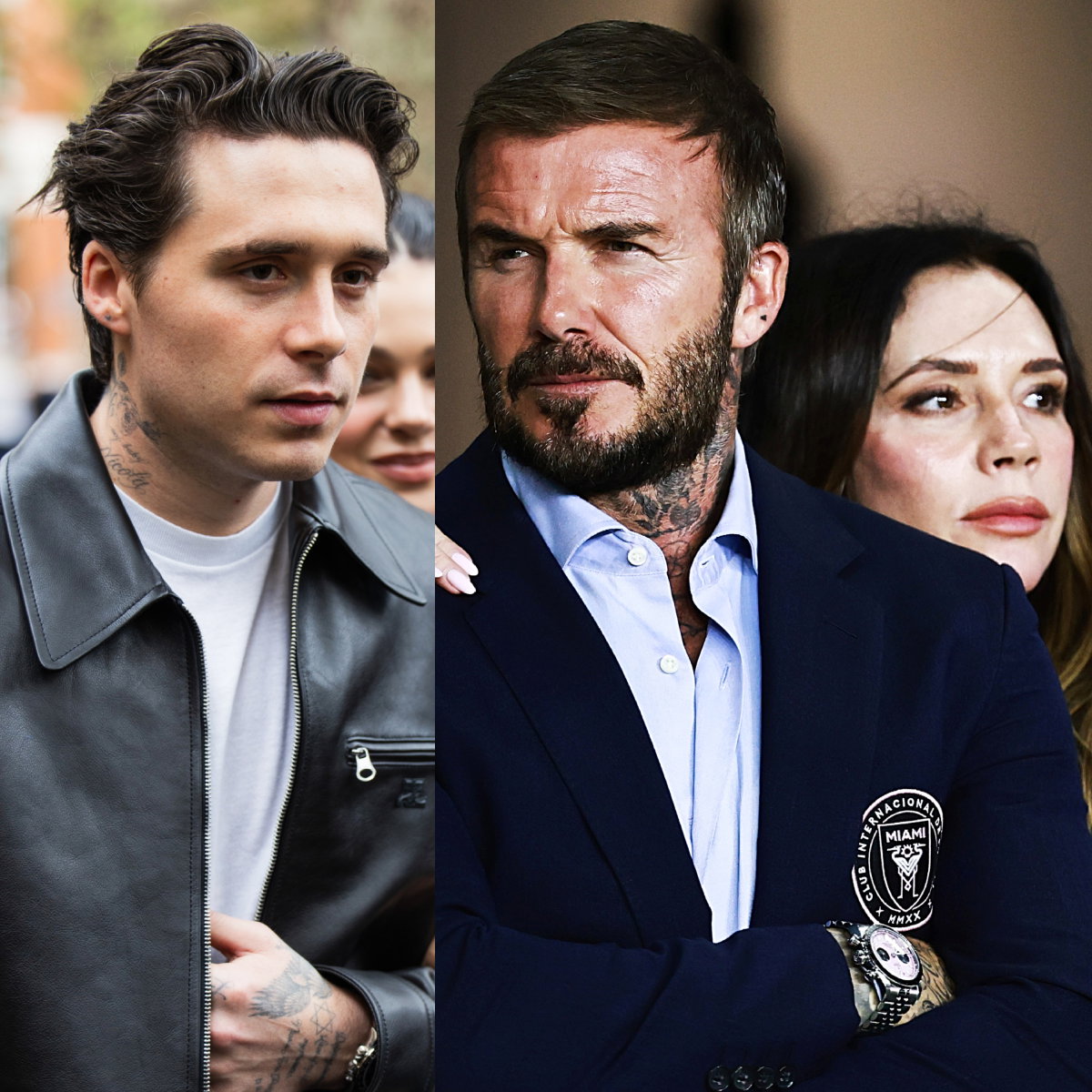 Brooklyn Beckham, David Beckham, Victoria Beckham