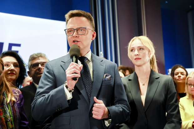 Na zdj.: Szymon Hołownia, Fot. Gałązka/AKPA