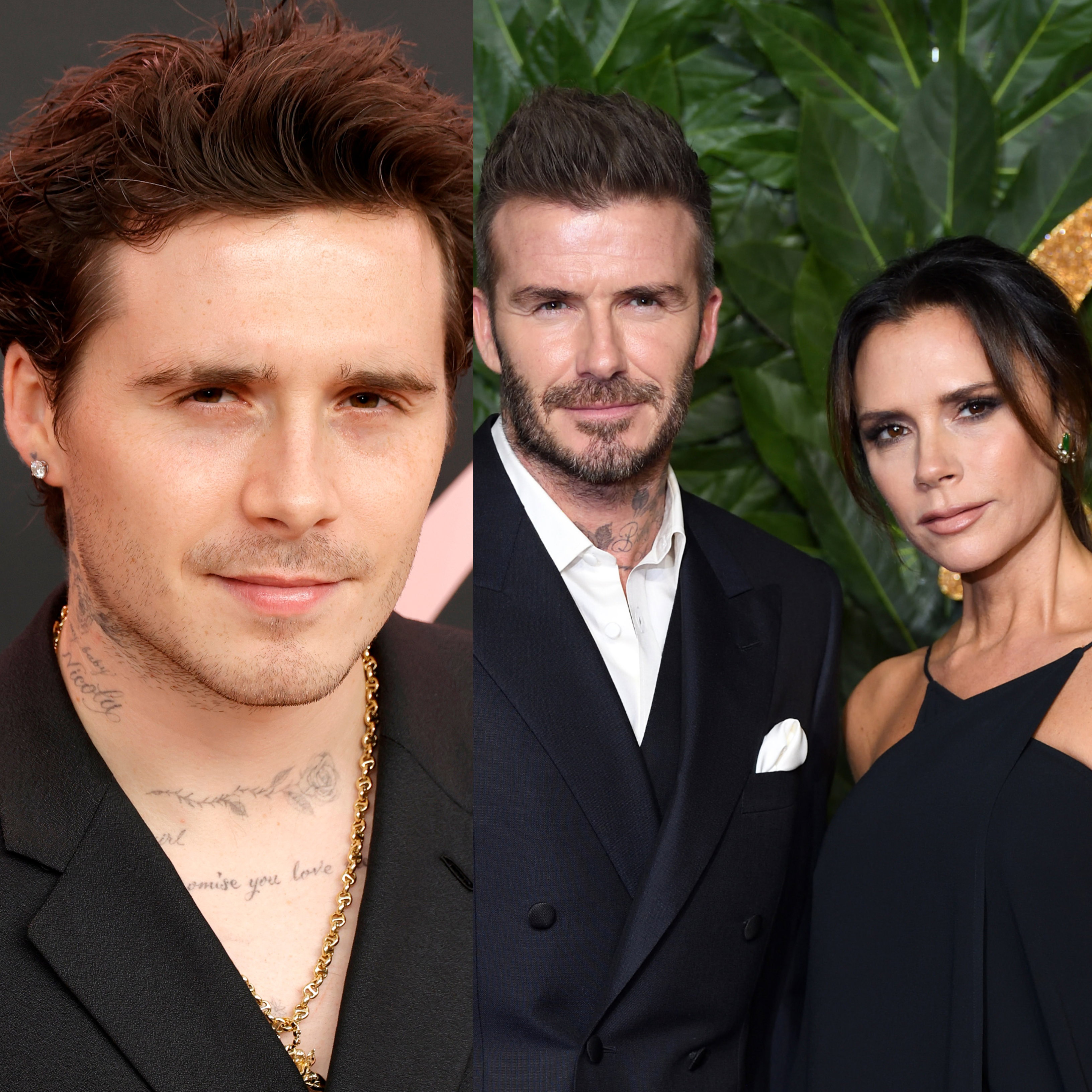 Brooklyn Beckham, Victoria Beckham, David Beckham