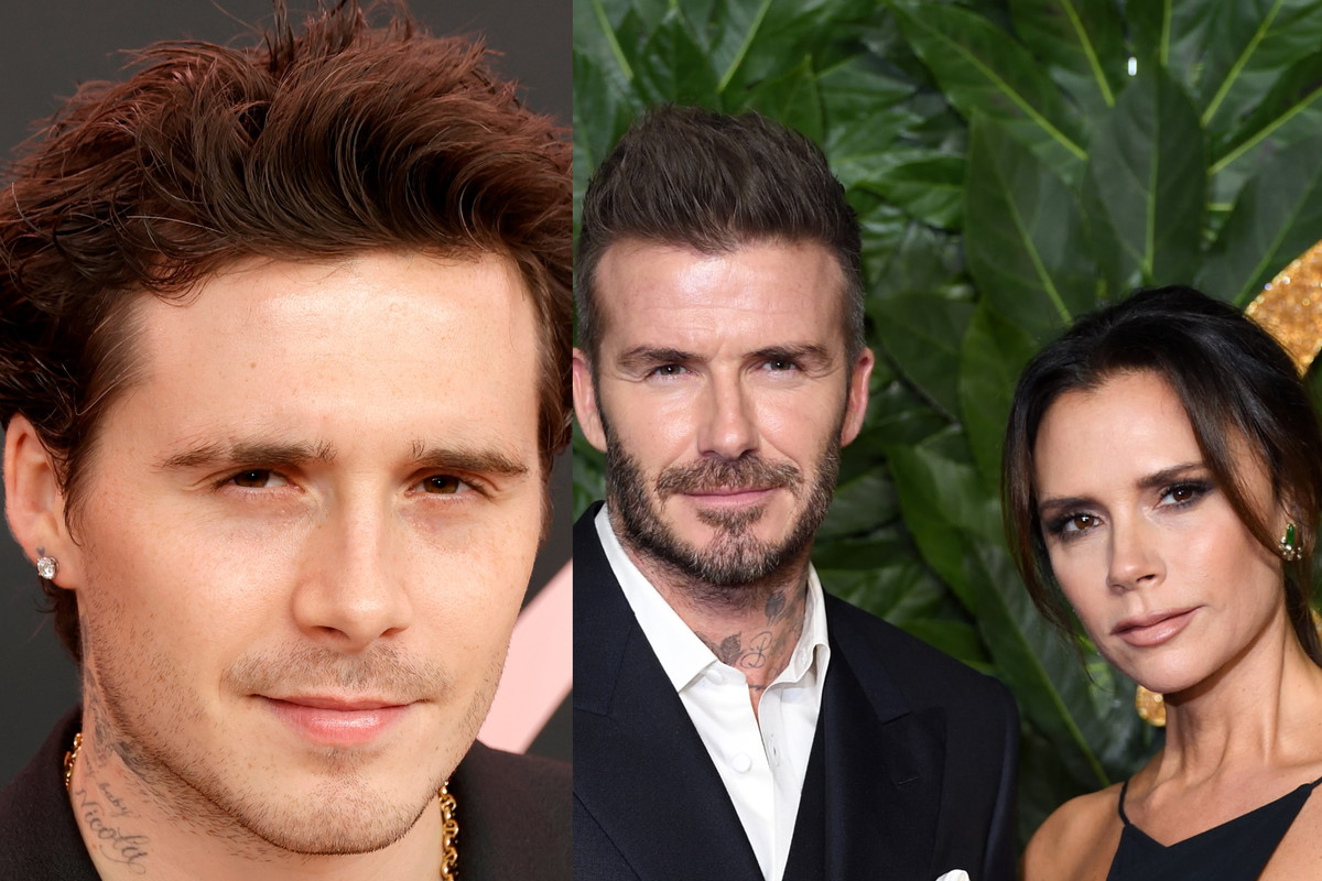 Brooklyn Beckham, Victoria Beckham, David Beckham