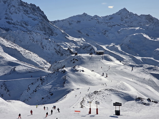 Alpejski raj Les Menuires,