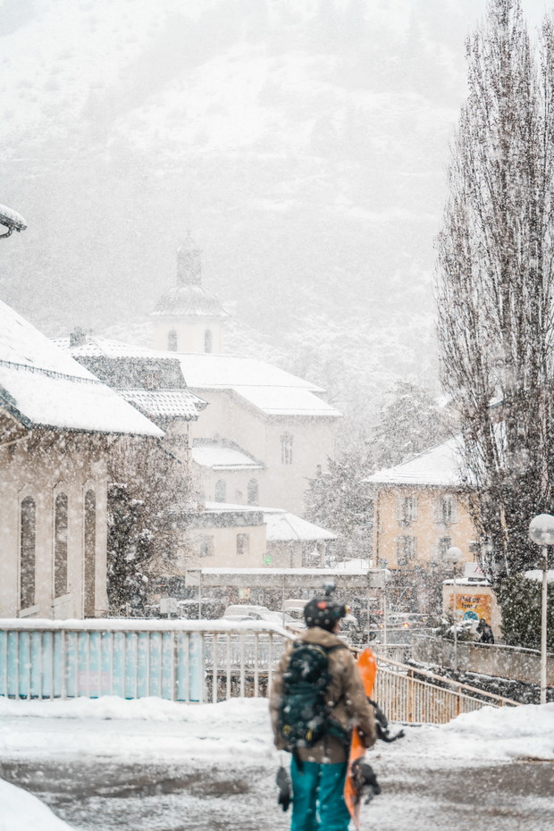 Brides les Bains, popularna baza wypadowa dla narciarzy w Trzech Dolinach