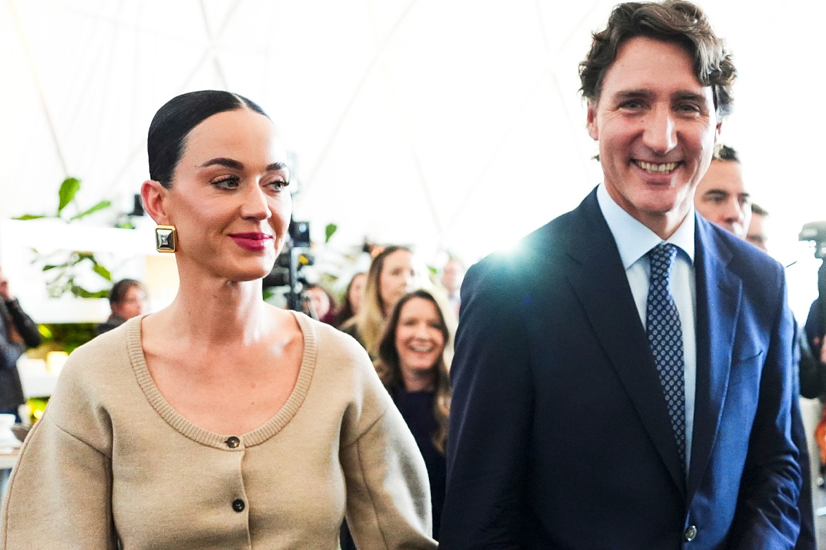 Katy Perry, Justin Trudeau, Davos, 2026