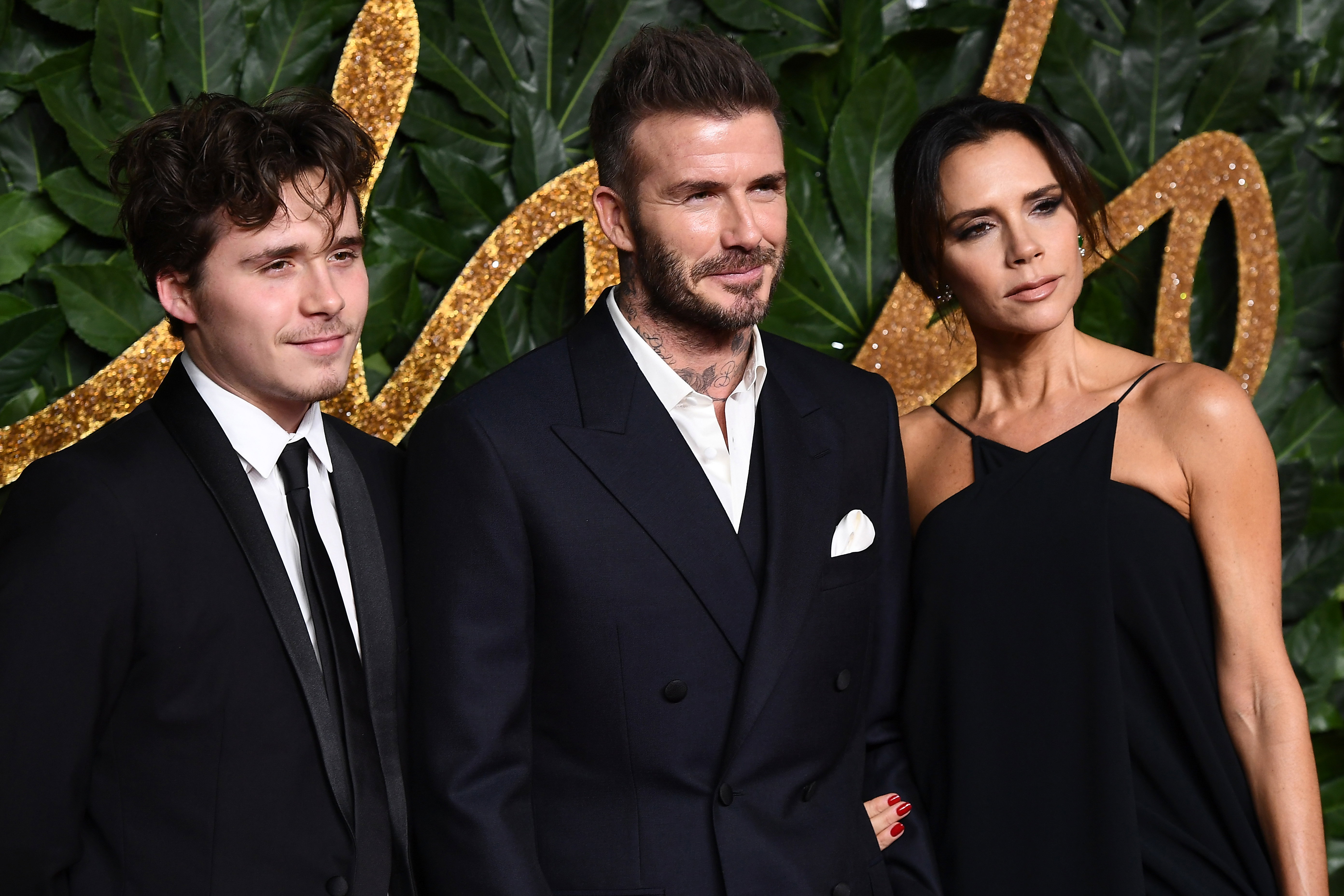 Brooklyn Beckham, Victoria Beckham, David Beckham