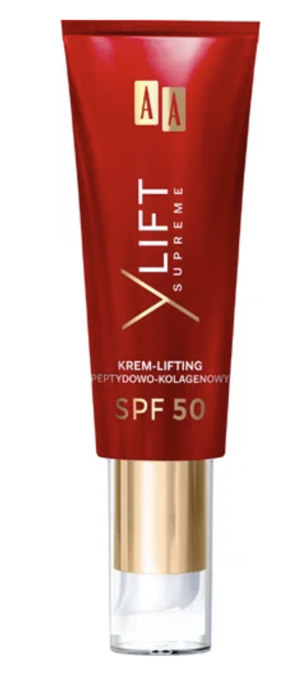 Krem-lifting peptydowo-kolagenowy na dzień SPF 50