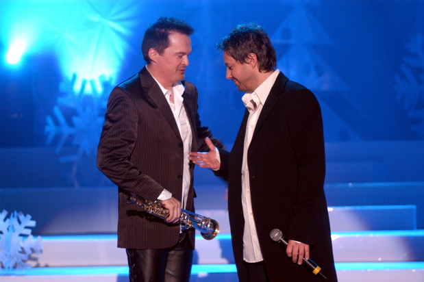 Andrzej „Piasek” Piaseczny, Robert Chojnacki, koncert „Święta, święta”, listopad 2003