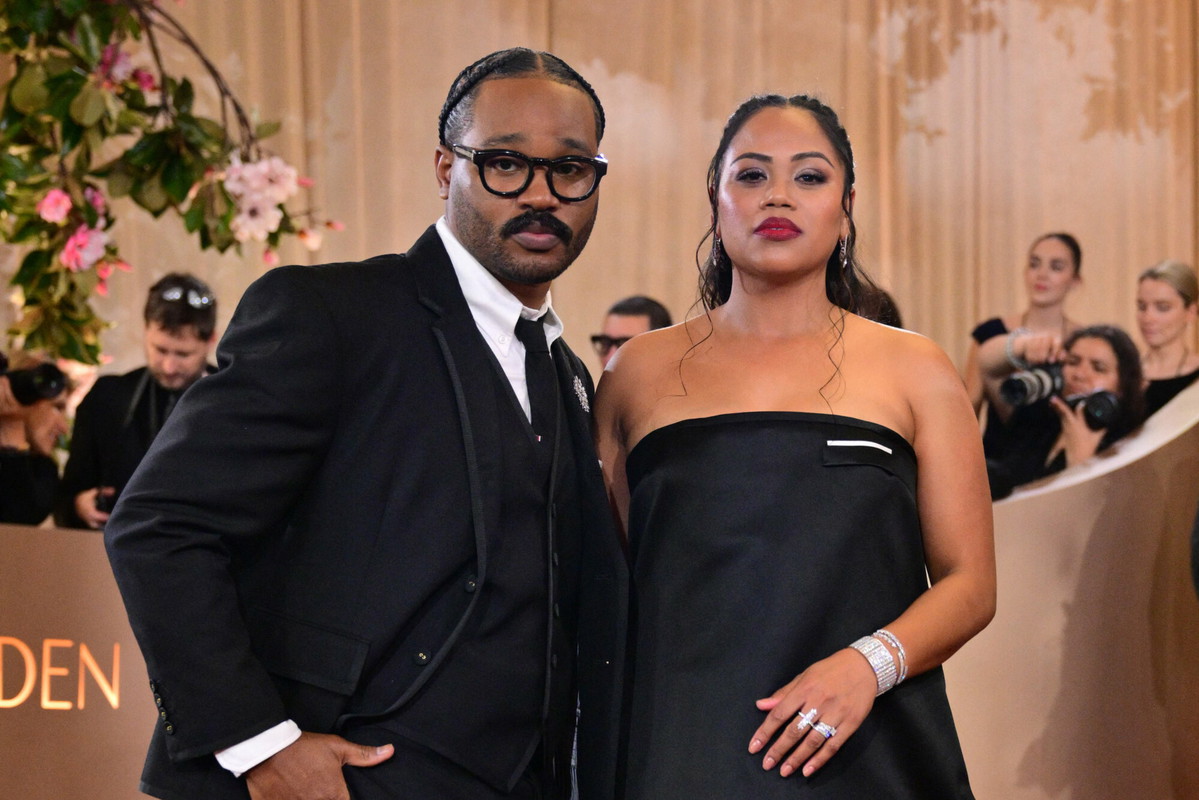 Ryan Coogler z żoną Zinzi Evans