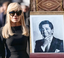 Valentino Garavani, pogrzeb