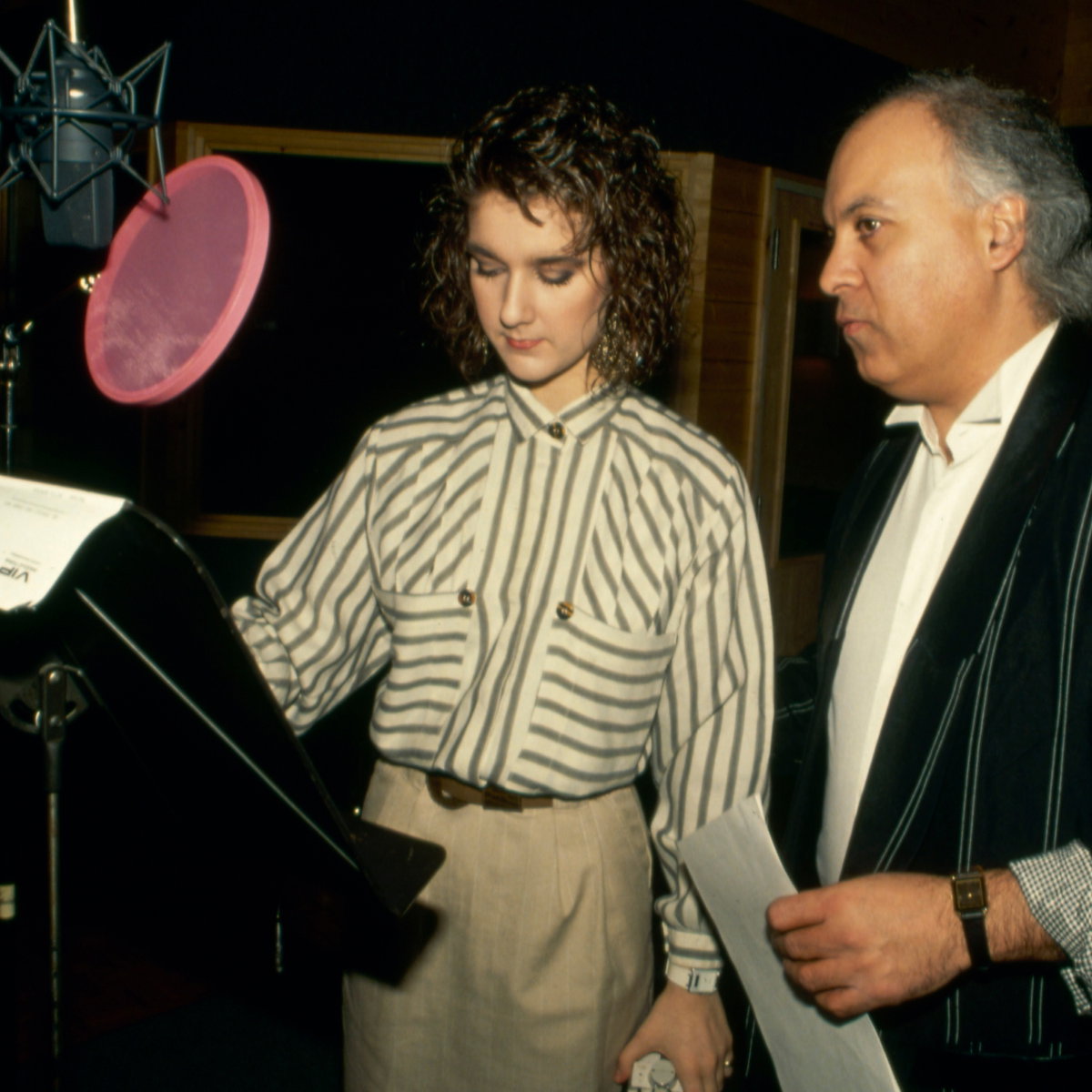 jamniki (2) - Céline Dion, René Angelil, 1988 r.
