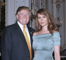 Donald Trump, Melania Trump.