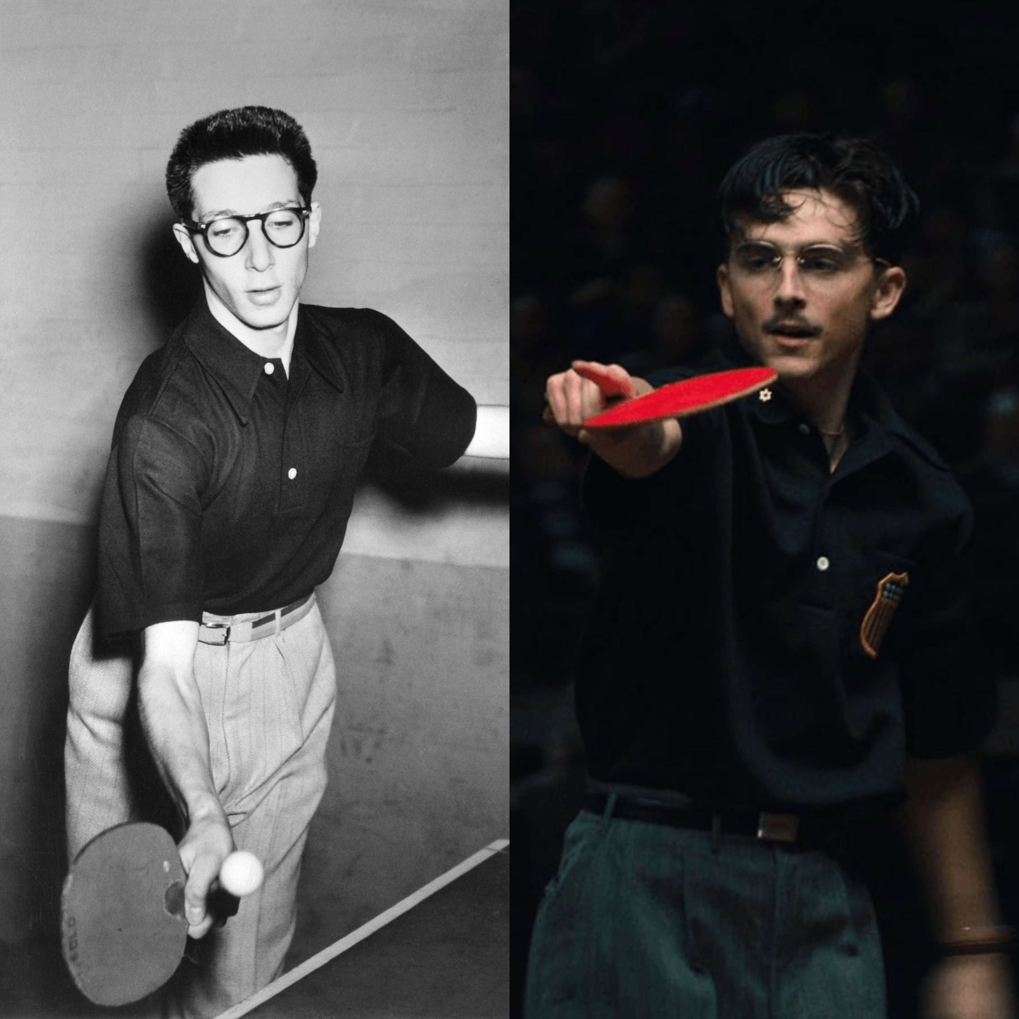 Marty Reisman, Timothée Chalamete