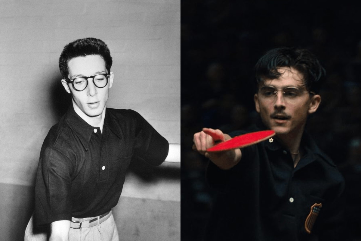 Marty Reisman, Timothée Chalamete