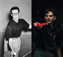 Marty Reisman, Timothée Chalamete
