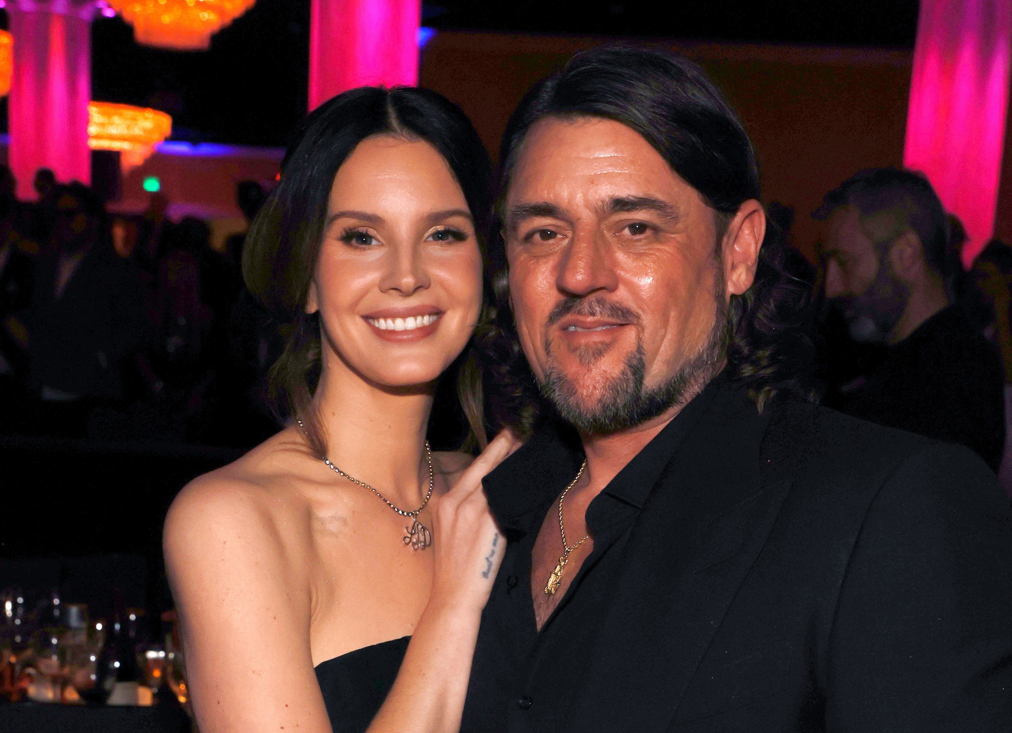 Lana Del Rey z mężem