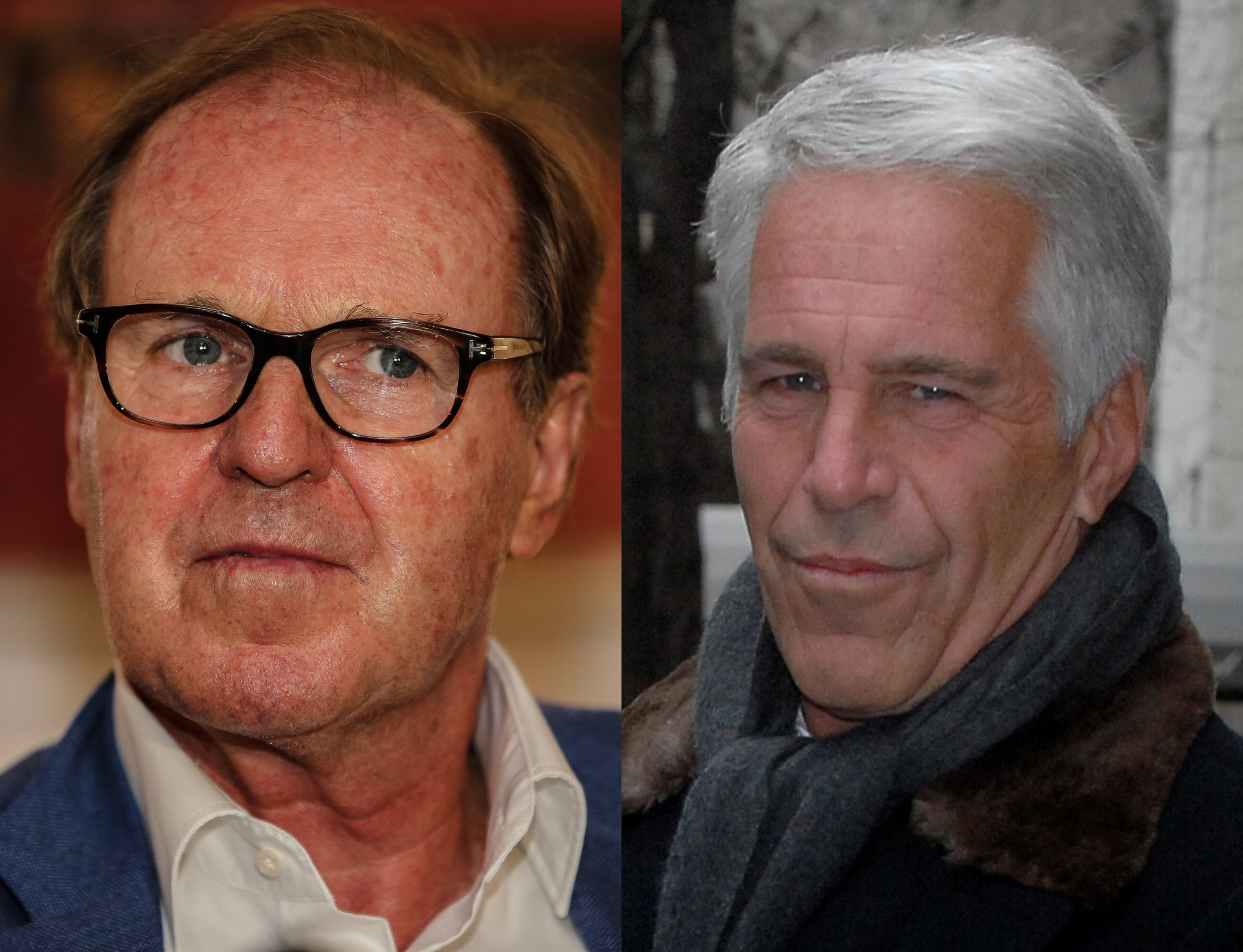 Wojciech Fibak, Jeffrey Epstein.