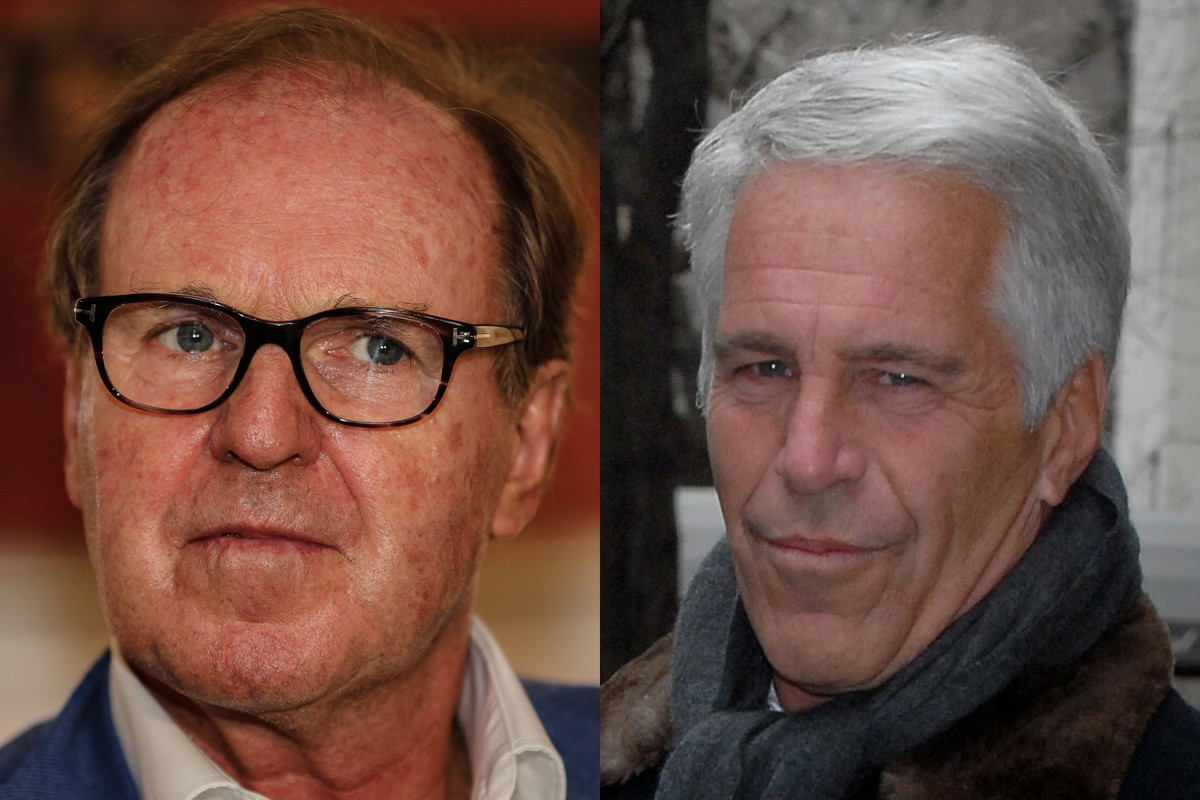 Wojciech Fibak, Jeffrey Epstein.
