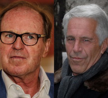 Wojciech Fibak, Jeffrey Epstein.