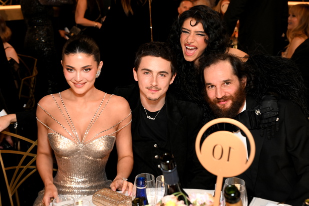 Odessa A'zion, Timothee Chalamet, Kylie Jenner i Josh Safdie
