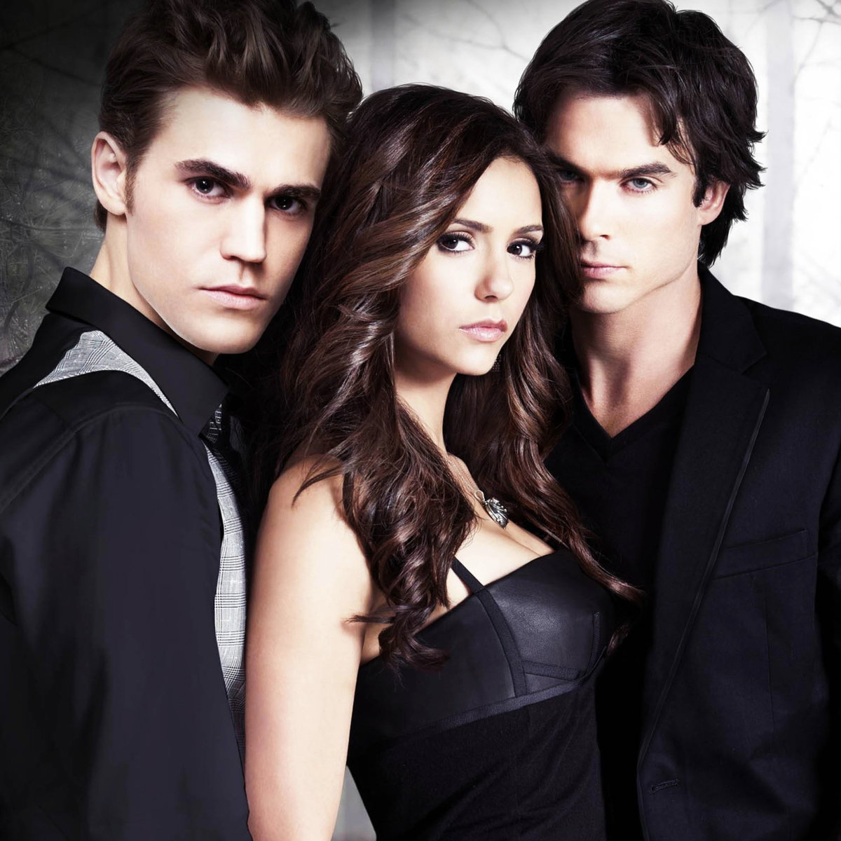 Paul Wesley Ian Somerhalder Nina Dobrev, Pamiętniki Wampirów