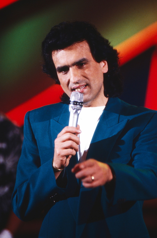 Toto Cutugno, występ sceniczny, Niemcy, około 1990 roku