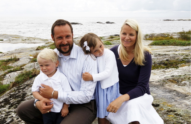 Książę Haakon i księżna Mette-Marit.