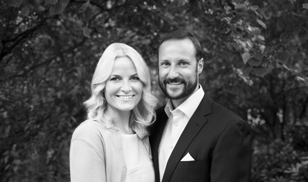 Książę Haakon i księżna Mette-Marit.
