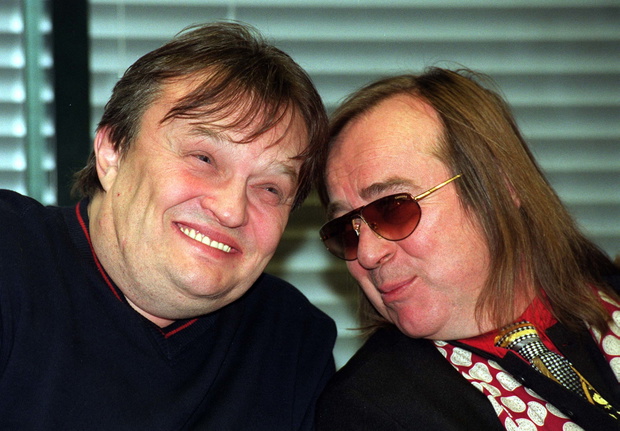 Krzysztof Cugowski i Romuald Lipko, Warszawa, 9.01.2002.