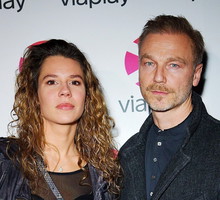 Krystian Wieczorek i Maria Szafirska, Warszawa, 28.11.2022 r. Pokaz z udziałem twórców Human to Human.