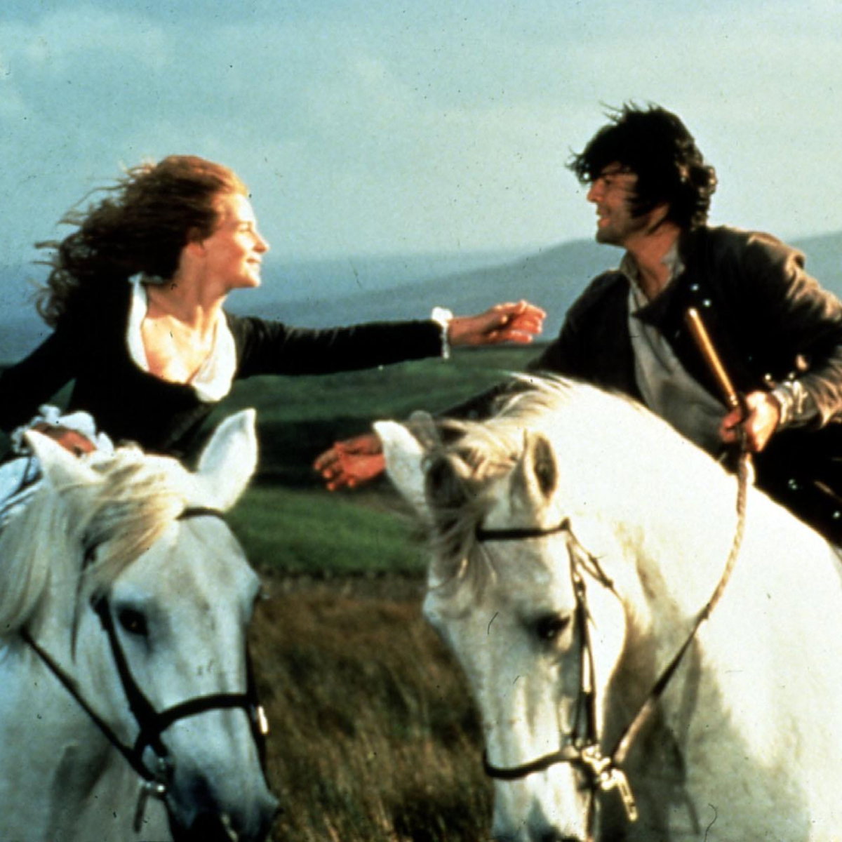 jamniki (2) - Juliette Binoche i Ralph Fiennes, Wichrowe Wzgórza 1992 r.