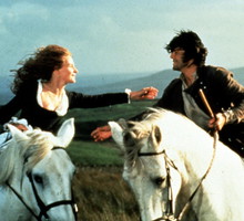 jamniki (2) - Juliette Binoche i Ralph Fiennes, Wichrowe Wzgórza 1992 r.