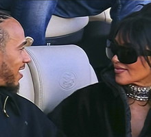 Lewis Hamilton i Kim Kardashian, 8.02.2026.