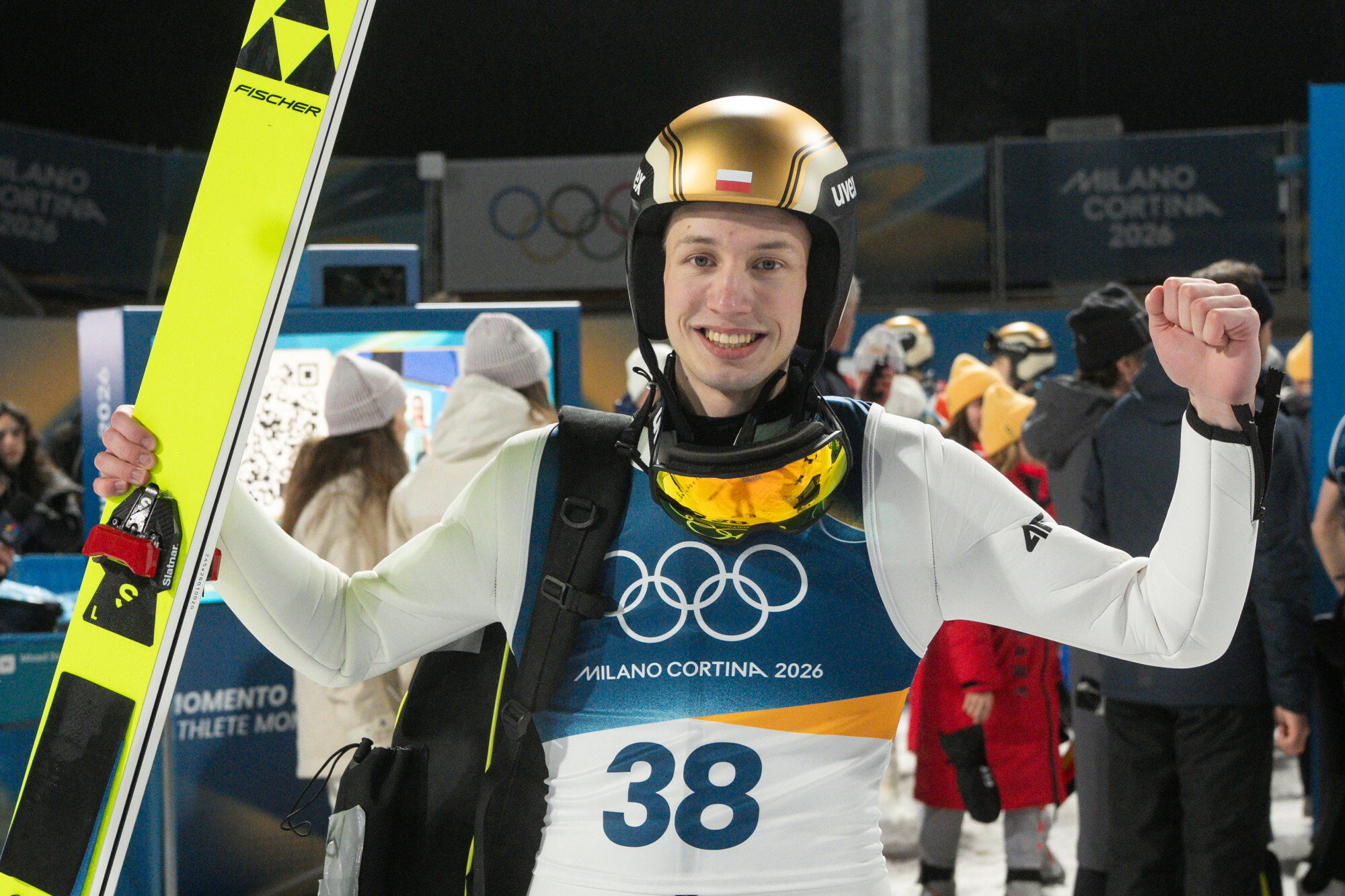 Kacper Tomasiak 09.02.2026 Wlochy XXV Zimowe Igrzyska Olimpijskie Mediolan-Cortina