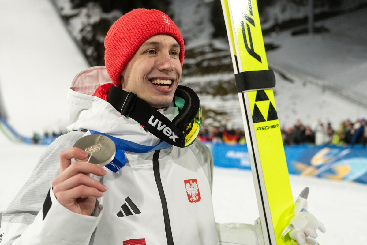 IO Mediolan-Cortina 2026: Kacper Tomasiak zdoby? srebro w skokach