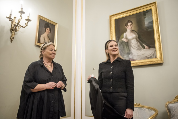 Marta Nawrocka i Joanna Sarapata