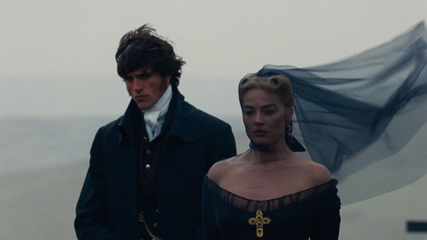 Wuthering Heights is a Gothic erotic psychological drama film produced, written, and directed by Emerald Fennell, loosely inspired by Emily Bronte's 1847 novel Wuthering Heights. The film stars Margot Robbie and Jacob Elordi as Catherine Earnshaw and Heat