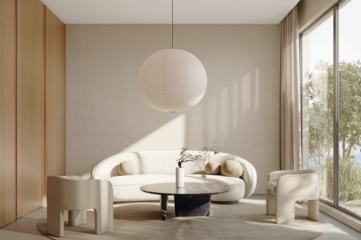 Salon quiet luxury nowoczesny design premium