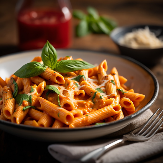 Kremowe penne alla vodka